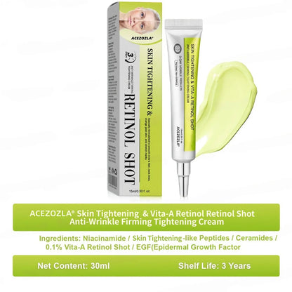 ✨Final 3 Hours: 70%OFF🔥Acezozla™ Botulinum & Vita-A Retinol Shot Wrinkle-Lift Tightening cream✨