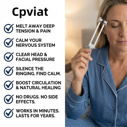 Cpviat 128 Hz Healing Instrument