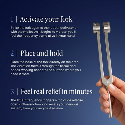 Cpviat 128 Hz Healing Instrument